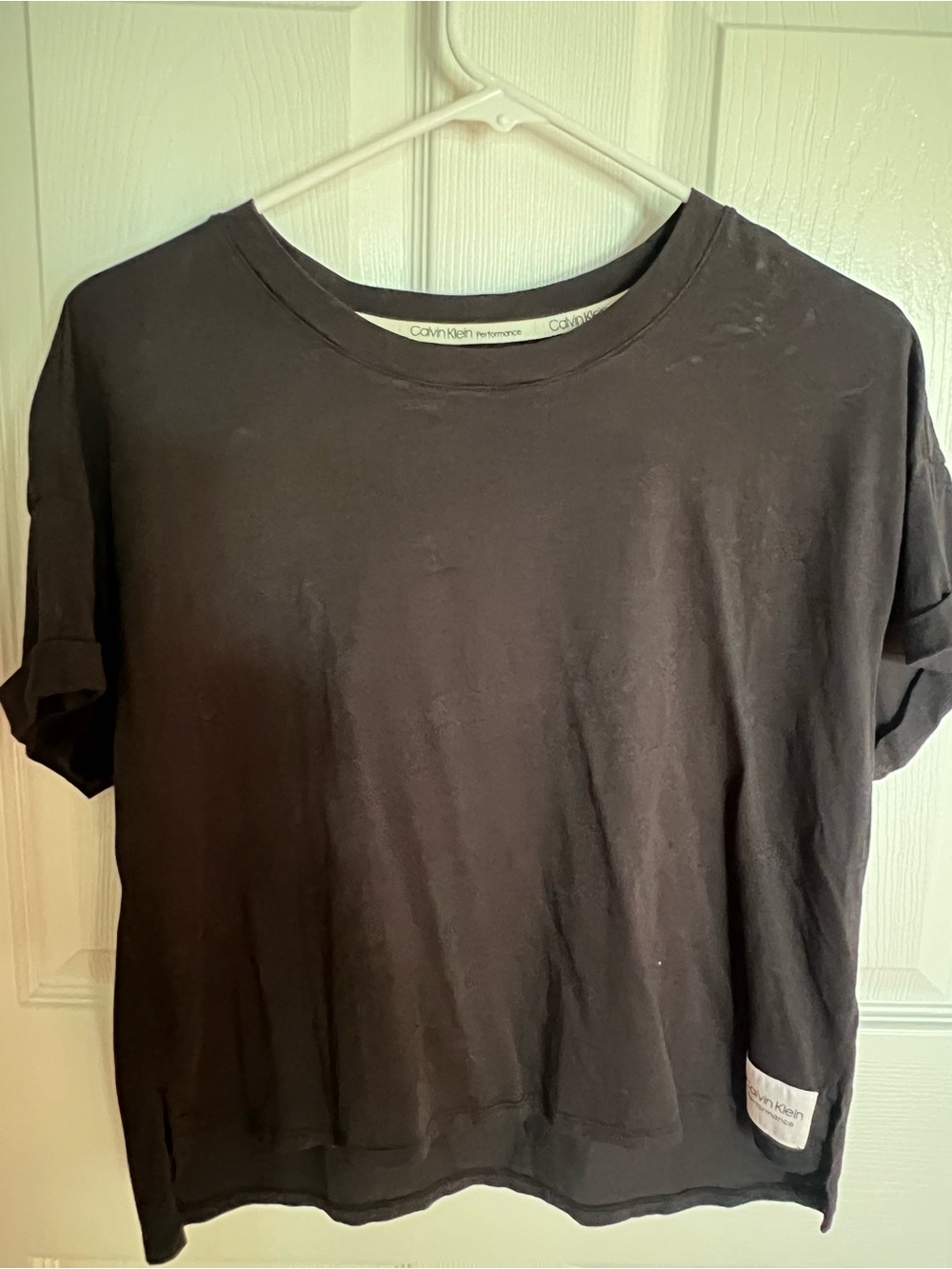 Calvin Klein Black Short Sleeve Crew Tee